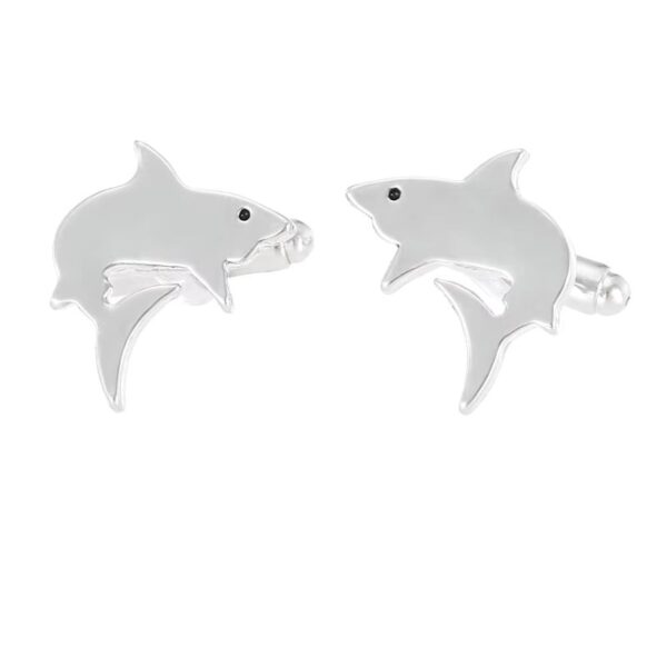 boutons de manchette requin pour homme