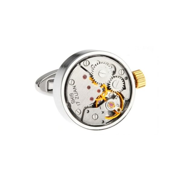 Bouton de manchette homme design fonctionnel