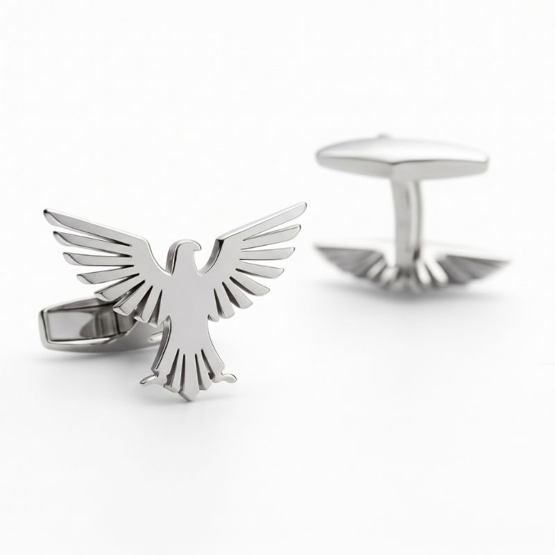 boutons de manchette phoenix pour homme